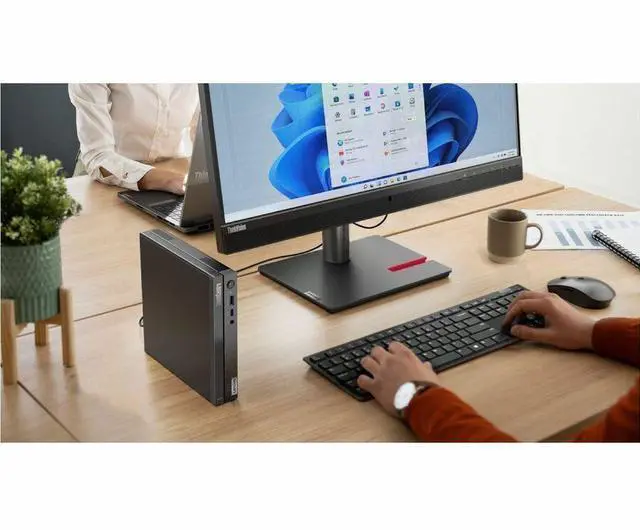 Alt view image 3 of 15 - Lenovo ThinkCentre neo 50q 12M2001UUX SFF Desktop Celeron 7305 8GB 256GB Linux