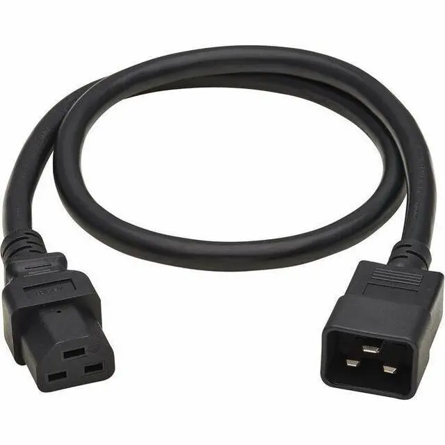 Main image of Eaton Tripp Lite Series Power Cord, C20 to C21 - Heavy-Duty, 20A, 250V, 12 AWG, 4 ft. (1.2 m), Black - For Network Switch, PDU, UPS, Switch, Server, Network Device, Rack, Blade Server, Router - 12 Gau