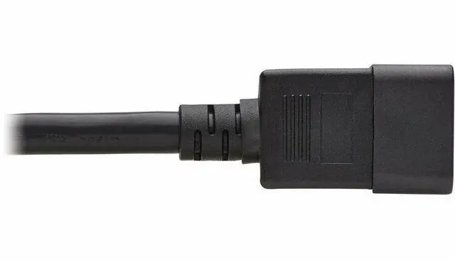 Alt view image 3 of 7 - Eaton Tripp Lite Series Power Cord, C20 to C21 - Heavy-Duty, 20A, 250V, 12 AWG, 4 ft. (1.2 m), Black - For Network Switch, PDU, UPS, Switch, Server, Network Device, Rack, Blade Server, Router - 12 Gau