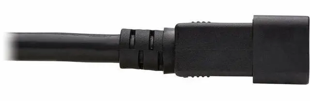 Alt view image 4 of 7 - Eaton Tripp Lite Series Power Cord, C20 to C21 - Heavy-Duty, 20A, 250V, 12 AWG, 4 ft. (1.2 m), Black - For Network Switch, PDU, UPS, Switch, Server, Network Device, Rack, Blade Server, Router - 12 Gau