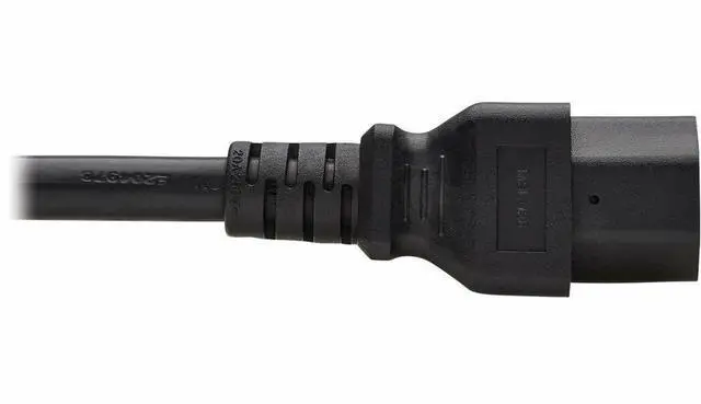 Alt view image 7 of 7 - Eaton Tripp Lite Series Power Cord, C20 to C21 - Heavy-Duty, 20A, 250V, 12 AWG, 4 ft. (1.2 m), Black - For Network Switch, PDU, UPS, Switch, Server, Network Device, Rack, Blade Server, Router - 12 Gau