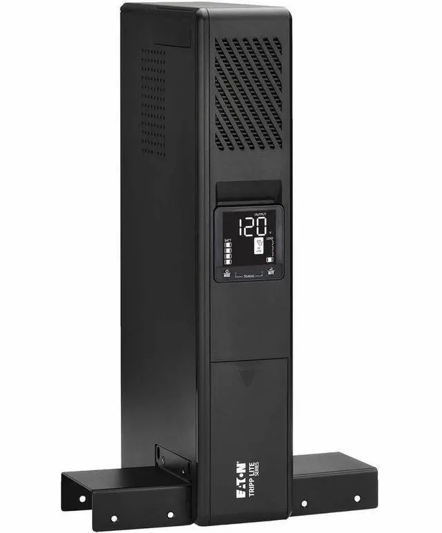 Alt view image 3 of 8 - Eaton Tripp Lite Series 750VA 475W 120V Line-Interactive Cloud-Connected UPS with Remote Monitoring - 8 NEMA 5-15R Outlets (Surge and Battery Backup), LCD, 5-15P Plug, 2U Rack/Tower - 2U Desktop/Tower