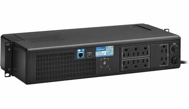 Alt view image 7 of 8 - Eaton Tripp Lite Series 750VA 475W 120V Line-Interactive Cloud-Connected UPS with Remote Monitoring - 8 NEMA 5-15R Outlets (Surge and Battery Backup), LCD, 5-15P Plug, 2U Rack/Tower - 2U Desktop/Tower