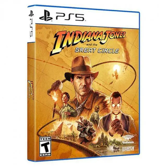 Main image of Indiana Jones and the Great Circle PlayStation 5 Standard Edition - For PlayStation 5 - Rated T (Teen) - Action & adventure Game