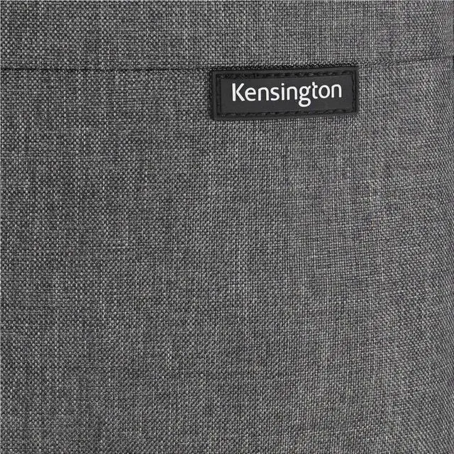 Alt view image 2 of 10 - Kensington Simply Portable Lite Carrying Case (Backpack) for 16" - Gray - Water Resistant, Strain Resistant - Polyester, Mesh Fabric Body - Shoulder Strap, Handle