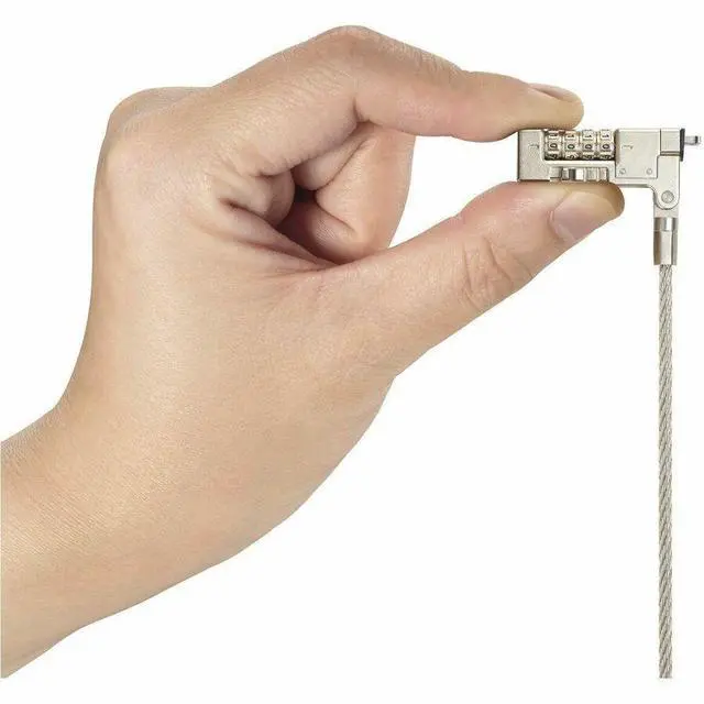 Alt view image 2 of 9 - Kensington Slim NanoSaver 2.0 EQ Combination Laptop Lock Resettable