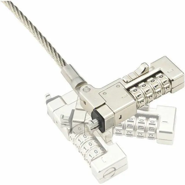 Alt view image 6 of 9 - Kensington Slim NanoSaver 2.0 EQ Combination Laptop Lock Resettable