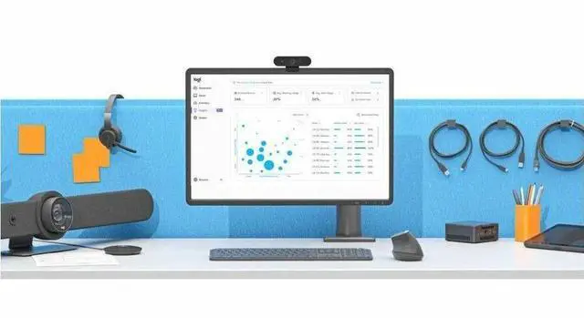 Alt view image 6 of 7 - Logitech Small Microsoft Teams Rooms on Windows with Tap + MeetUp 2 + Lenovo ThinkSmart Core Gen 2 - For Video Conferencing - Small Room Size Supported - 3840 x 2160 Video (Live) - 4K - 3 x HDMI Out -