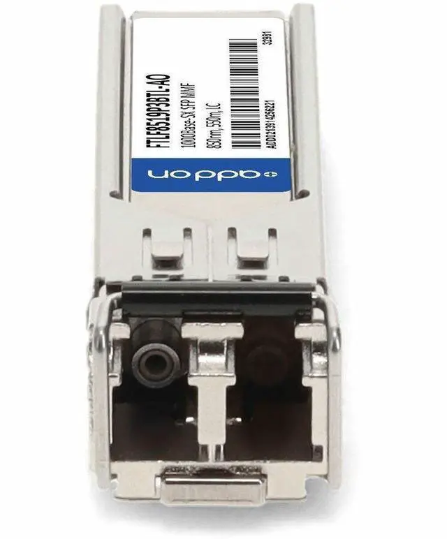 Alt view image 7 of 10 - Addon Finisar Ftlf8519p3btl Compatible Taa Compliant 1000Base-Sx Sfp Transceiver (Mmf 850Nm 550M Lc)