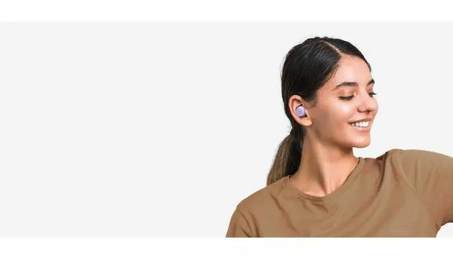 Alt view image 2 of 7 - Belkin SoundForm Bolt 2 True Wireless Earbuds - Lavender