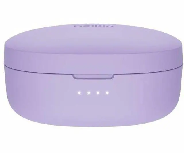 Alt view image 4 of 7 - Belkin SoundForm Bolt 2 True Wireless Earbuds - Lavender