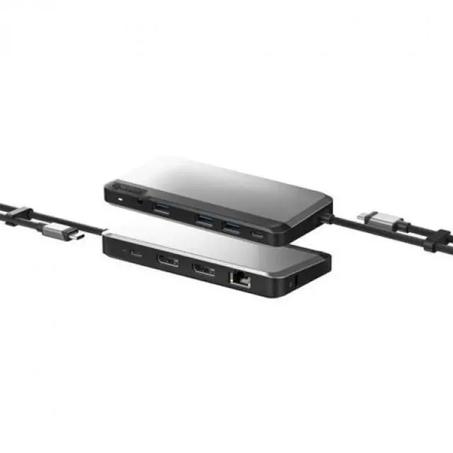 Alt view image 5 of 12 - Alogic USB-C Dual Display Dock MX2 Lite DisplayPort Edition U1CADSGR