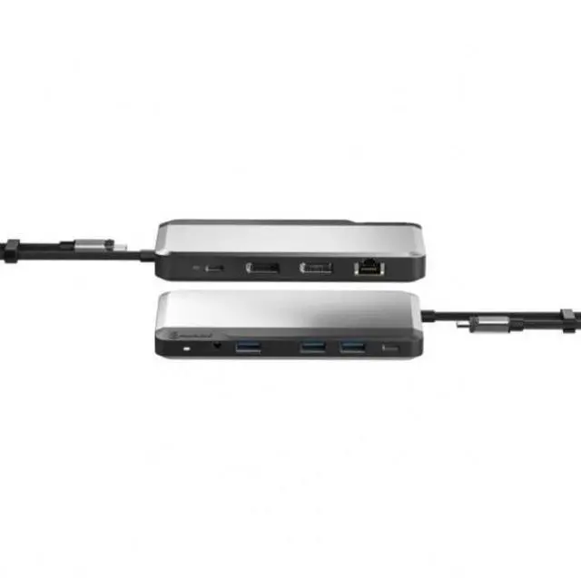 Alt view image 7 of 12 - Alogic USB-C Dual Display Dock MX2 Lite DisplayPort Edition U1CADSGR