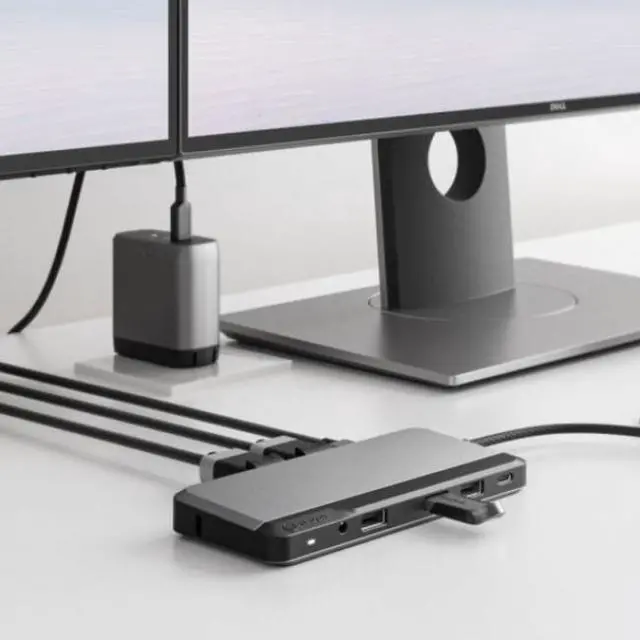 Alt view image 8 of 12 - Alogic USB-C Dual Display Dock MX2 Lite DisplayPort Edition U1CADSGR