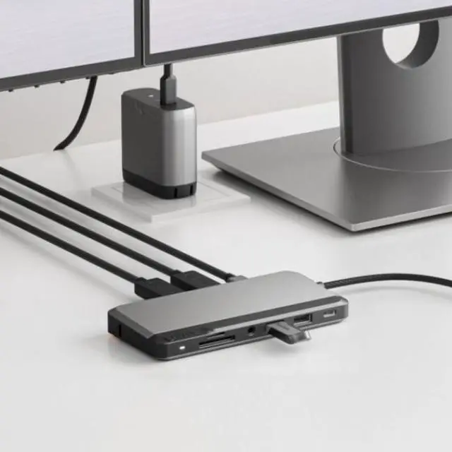 Alt view image 10 of 12 - Alogic USB-C Dual Display Dock MX2 Lite HDMI Edition U1CSHSGR