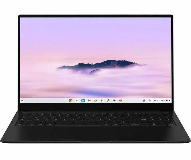 Alt view image 4 of 10 - Samsung - Galaxy Chromebook Plus 15.6 with Google AI - AMOLED display  Intel Core 3  8GB Memory  256GB Storage - Neptune Blue