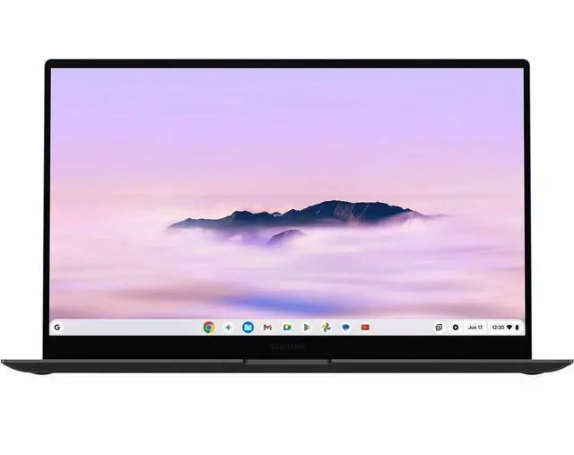 Alt view image 9 of 10 - Samsung - Galaxy Chromebook Plus 15.6 with Google AI - AMOLED display  Intel Core 3  8GB Memory  256GB Storage - Neptune Blue