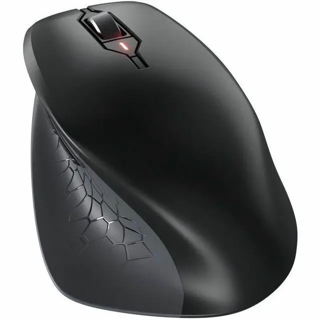 Alt view image 3 of 5 - CHERRY MOUSE COMFORT Wireless & Ergonomic - Black, right-handed users, AES-128 encryption, whisper quiet