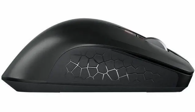 Alt view image 4 of 5 - CHERRY MOUSE COMFORT Wireless & Ergonomic - Black, right-handed users, AES-128 encryption, whisper quiet