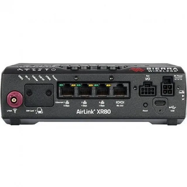 Alt view image 6 of 8 - Sierra Wireless AirLink XR80 5G High Performance Multi-Network/Wi-Fi 6 Router