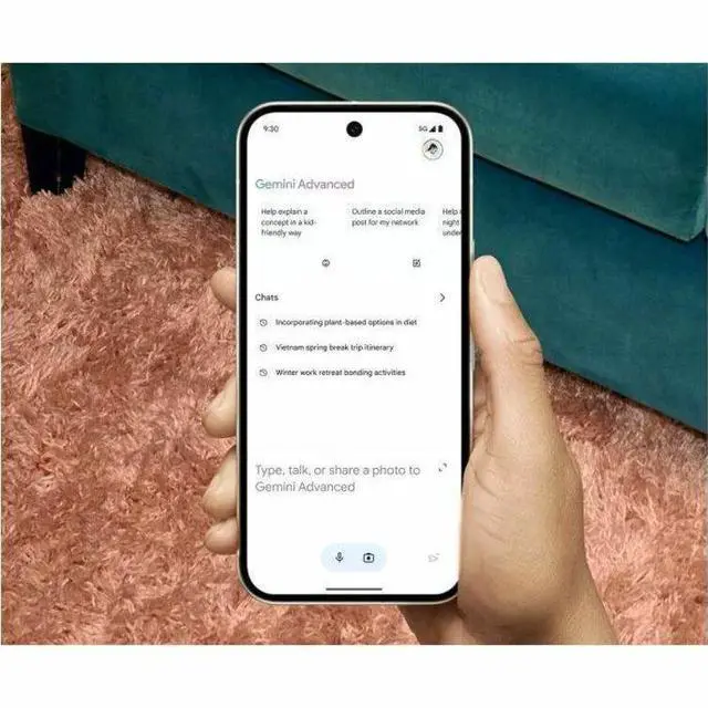 Alt view image 10 of 10 - Google Pixel 9 Pro XL Dual-SIM 128GB ROM + 16GB RAM (GSM Only | No CDMA) Factory Unlocked 5G Smartphone (Porcelain) - US Version