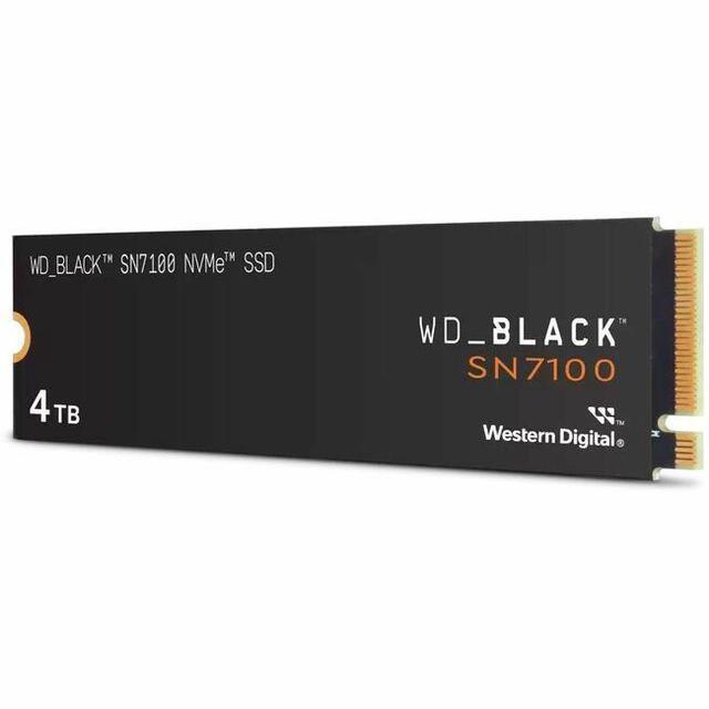WD BLACK SN7100 M 2 2280 4TB PCI Express 4 0 X4 TLC 3D NAND Internal WD BLACK SN7100 M 2 2280 4TB PCI Express 4 0 X4 TLC 3D NAND Internal