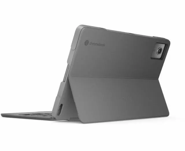 Alt view image 2 of 14 - Lenovo Chromebook Duet EDU G2 83HJ0002UB Chromebook Tablet - 10.9" WUXGA - MediaTek Kompanio 838 Octa-core - 4 GB - 64 GB Storage - ChromeOS - Luna Gray - Cortex A78 Dual-core (2 Core) 2.60 GHz +