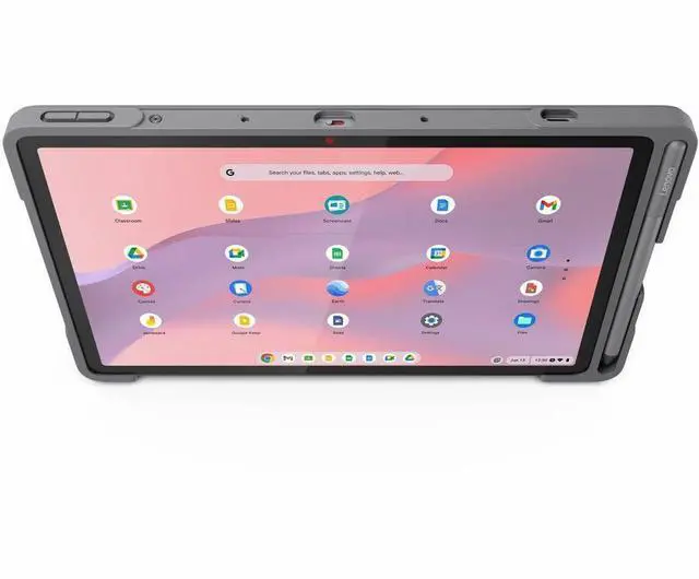 Alt view image 7 of 14 - Lenovo Chromebook Duet EDU G2 83HJ0002UB Chromebook Tablet - 10.9" WUXGA - MediaTek Kompanio 838 Octa-core - 4 GB - 64 GB Storage - ChromeOS - Luna Gray - Cortex A78 Dual-core (2 Core) 2.60 GHz +