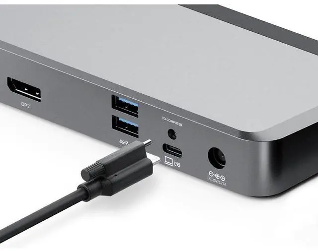 Alt view image 11 of 16 - ALOGIC Dual 4K Display Universal 65W Docking Station DUPRDX2WW