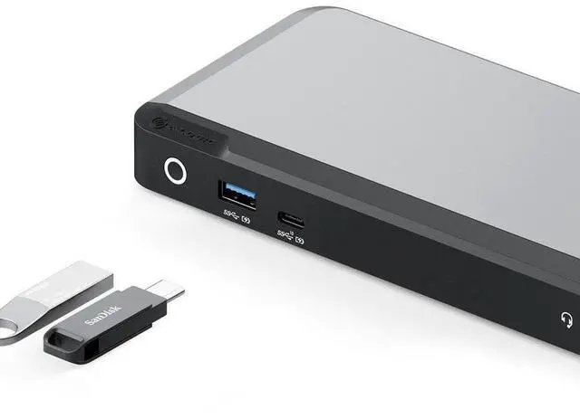 Alt view image 14 of 16 - ALOGIC Dual 4K Display Universal 65W Docking Station DUPRDX2WW