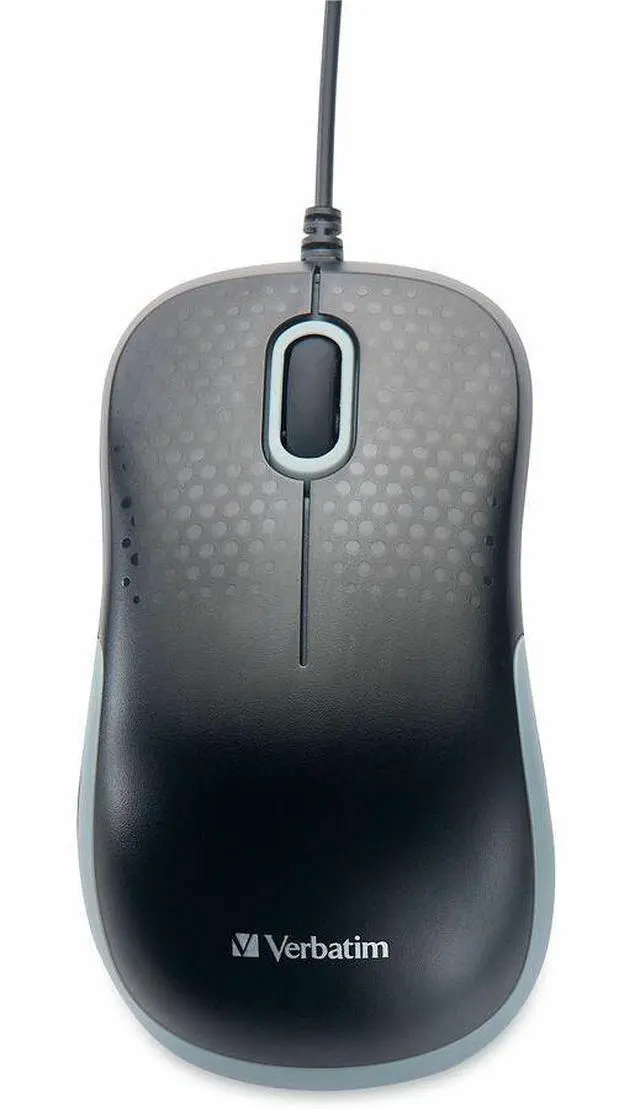 Alt view image 4 of 8 - Verbatim Silent Wired Optical Mouse USB-C Black