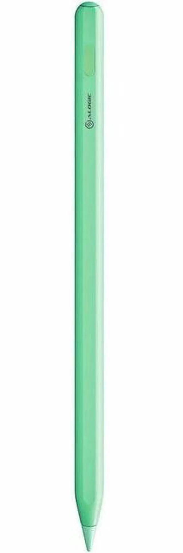 Main image of Alogic iPad Stylus Pen with Wireless Charging Green - Green stylus designed for precise touchscreen interaction, perfect for note-taking and drawing.