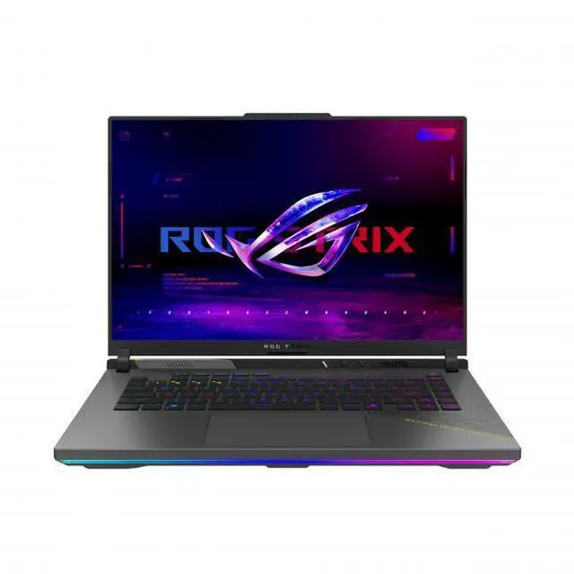 Main image of ASUS ROG Strix G16 ROG Nebula 2.5K 240Hz 3ms 16" Gaming Notebook AMD Ryzen 9 9955HX 32GB RAM 1TB SSD NVIDIA GeForce RTX 5070Ti Eclipse Gray