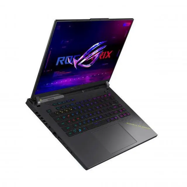 Alt view image 7 of 7 - ASUS ROG Strix G16 ROG Nebula 2.5K 240Hz 3ms 16" Gaming Notebook AMD Ryzen 9 9955HX 32GB RAM 1TB SSD NVIDIA GeForce RTX 5070Ti Eclipse Gray