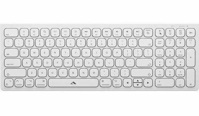 Main image of Alogic Echelon USB-C Compact Rechargeable Wireless Keyboard for macOS - Wireless Connectivity - Bluetooth/RF - 5 - 32.81 ft - 2.40 GHz - USB Type A Interface - 99 Key(s) - Easy-Switch, Home, Desktop,