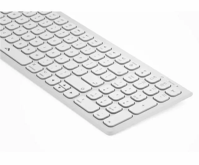 Alt view image 5 of 6 - Alogic Echelon USB-C Compact Rechargeable Wireless Keyboard for macOS - Wireless Connectivity - Bluetooth/RF - 5 - 32.81 ft - 2.40 GHz - USB Type A Interface - 99 Key(s) - Easy-Switch, Home, Desktop,
