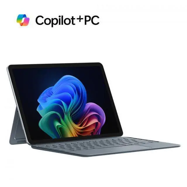 Main image of Microsoft 12" Surface Pro Copilot+ PC, Snapdragon X Plus 8-Core, 16GB RAM, 512GB UFS, Device Only, Ocean, Latest Model