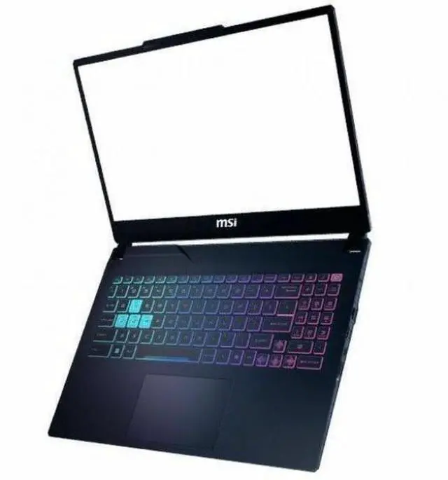 Alt view image 3 of 12 - MSI Cyborg 15 A12V Cyborg 15 A12VF-272US 15.6" Gaming Notebook - Full HD - Intel Core i7 12th Gen i7-12650H - 16 GB - 1 TB SSD - Translucent Black - Intel Chip - 1920 x 1080 - Windows 11 Home - N