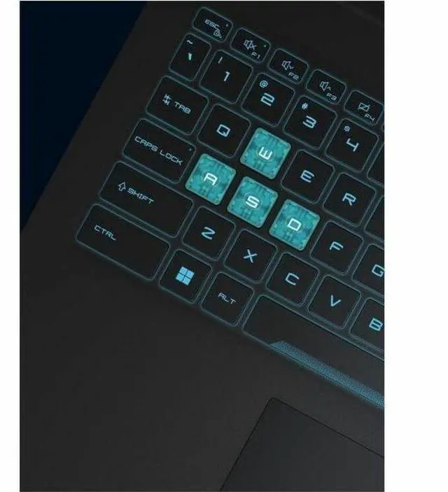 Alt view image 7 of 12 - MSI Cyborg 15 A12V Cyborg 15 A12VF-272US 15.6" Gaming Notebook - Full HD - Intel Core i7 12th Gen i7-12650H - 16 GB - 1 TB SSD - Translucent Black - Intel Chip - 1920 x 1080 - Windows 11 Home - N
