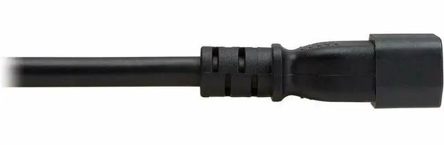 Alt view image 2 of 7 - Eaton Tripp Lite Series Power Cord, C14 to C21 - Heavy-Duty, 15A, 250V, 14 AWG, 3 ft. (0.9 m), Black