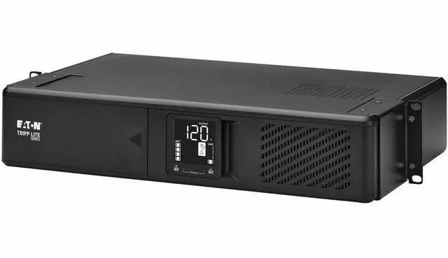 Alt view image 4 of 7 - Eaton Tripp Lite Series 1440VA 1050W 120V Line-Interactive Cloud-Connected UPS with Remote Monitoring - 10 NEMA 5-15R Outlets (Surge and Battery Backup), Extended Run, LCD, 5-15P Plug, 2U Rack/Tower -