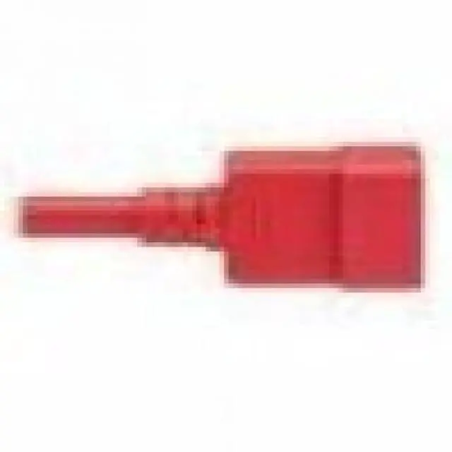 Alt view image 3 of 5 - Eaton Tripp Lite Series Power Cord, C20 to C21 - Heavy-Duty, 20A, 250V, 12 AWG, 6 ft. (1.8 m), Red - For Network Switch, PDU, UPS, Switch, Server, Network Device, Rack, Blade Server, Router - 12 Gauge
