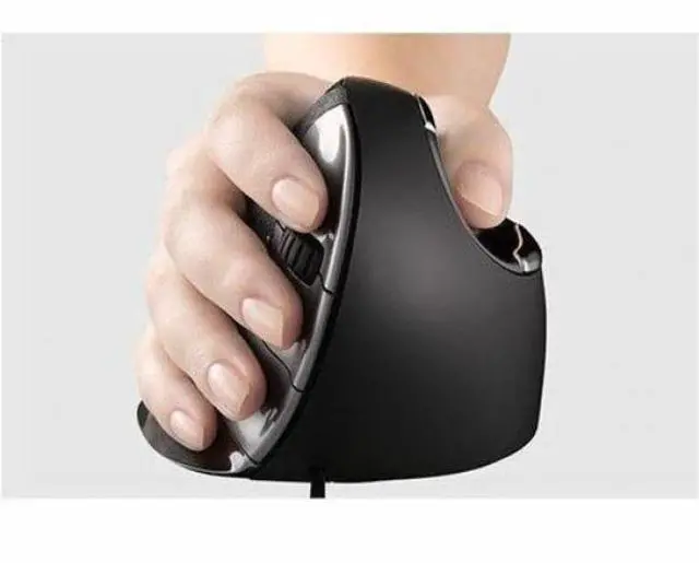 Alt view image 20 of 20 - WORLDS FIRST MOUSE WITH GROOVED BUTTONS.YOUR FINGERTIPS REST IN A SHALLOW GROOVE