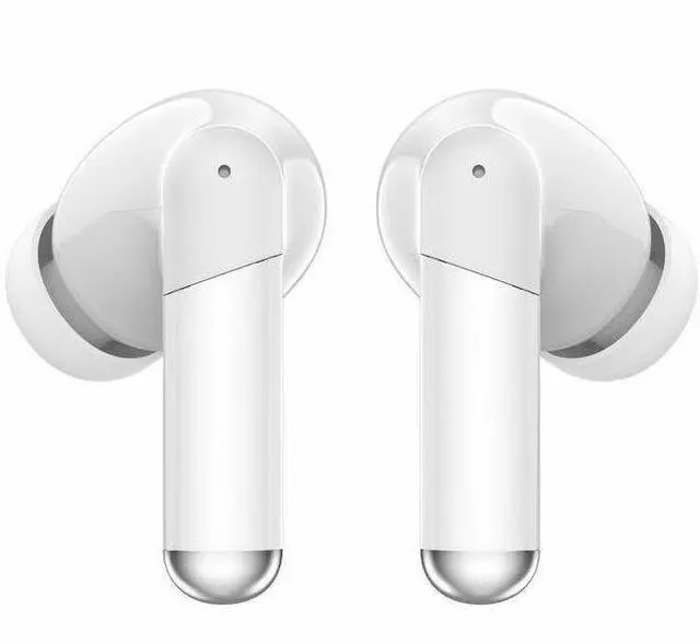 Alt view image 7 of 7 - Adesso XTREAM T3 Bluetooth Wireless Earbuds with ANC and Touch Controlled Wireless Charging Case - White
