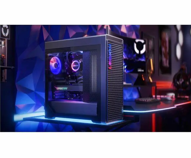 Alt view image 5 of 7 - Lenovo Legion T7 34IAS10 90Y6003JUS Gaming Desktop Computer - Intel Core Ultra 9 285K - 64 GB - 2 TB SSD - Tower - Storm Gray - Intel Z890 Chip - Windows 11 Pro - NVIDIA GeForce RTX 5080 16 GB GDDR7 -