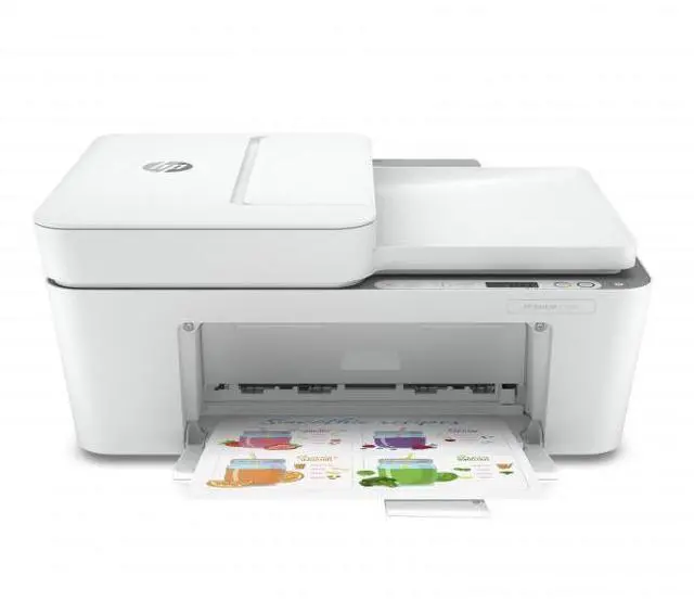 Alt view image 8 of 13 - HP DeskJet 4158e All-in-One Wireless Color Inkjet Printer W/ 6 Months Free Instant Ink W/ HP Plus