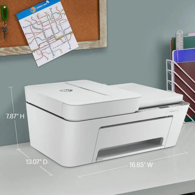 Alt view image 12 of 13 - HP DeskJet 4158e All-in-One Wireless Color Inkjet Printer W/ 6 Months Free Instant Ink W/ HP Plus