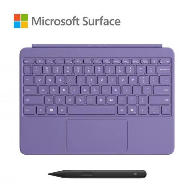 Main image of Microsoft Surface Pro 12-inch Keyboard with Slim Pen - Violet