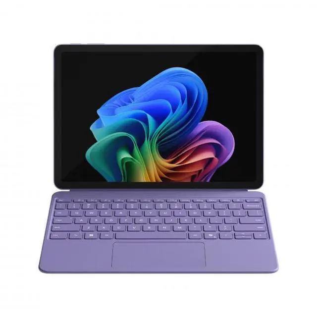 Alt view image 4 of 5 - Microsoft Surface Pro 12-inch Keyboard with Slim Pen - Violet