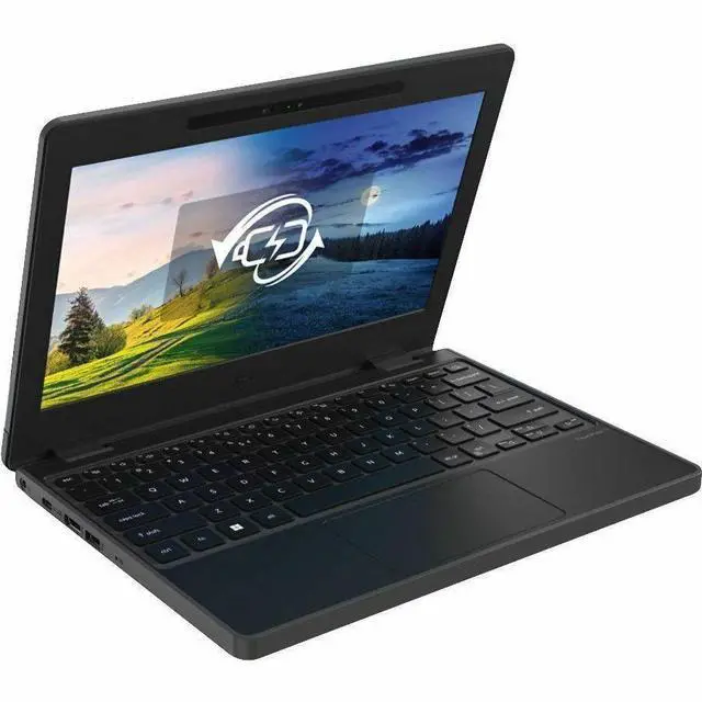 Alt view image 3 of 7 - Acer TravelMate B3 11 B311-34T TMB311-34T-P4RD 11.6" Touchscreen Notebook - Full HD - Intel N250 - 8 GB - 128 GB SSD - English Keyboard - Black - Intel Chip - 1920 x 1080 - Windows 11 Pro - Intel